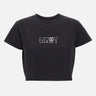 T-shirt crop con Numeric logo S52GC0369 M20258900 MM6 MAISON MARGIELA 