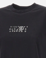 T-shirt crop con Numeric logo S52GC0369 M20258900 MM6 MAISON MARGIELA 