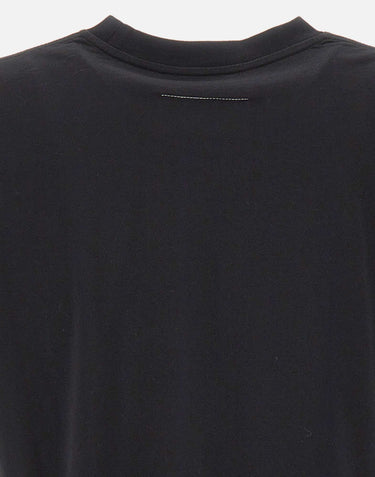T-shirt crop con Numeric logo S52GC0369 M20258900 MM6 MAISON MARGIELA 
