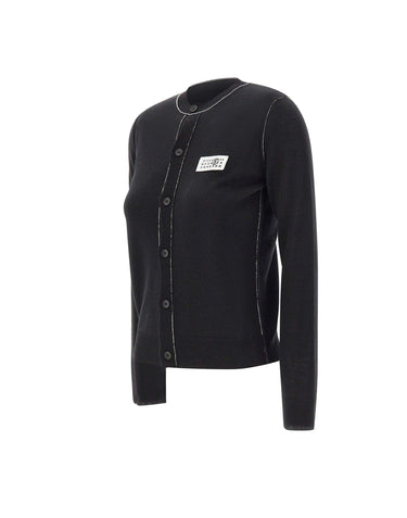 Cardigan in misto lana S52HP0044 M13037900 MM6 MAISON MARGIELA 