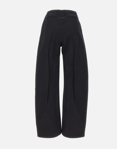 Pantaloni a gamba larga in twill di cotone S52KA0582 M36019900 MM6 MAISON MARGIELA 