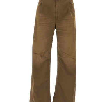 Pantaloni in cotone a gamba larga S52LA0269 M35435137 MM6 MAISON MARGIELA 