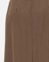 Gonna a portafoglio in misto lana S52ME0035 M35436123 MM6 MAISON MARGIELA 