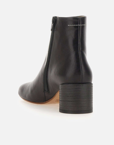 MM6 MAISON MARGIELA Stivaletti in nappa BLACK Donna 