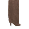 Stivali in suede con punta Anatomic S59WW0123 P6385T2154 MM6 MAISON MARGIELA 