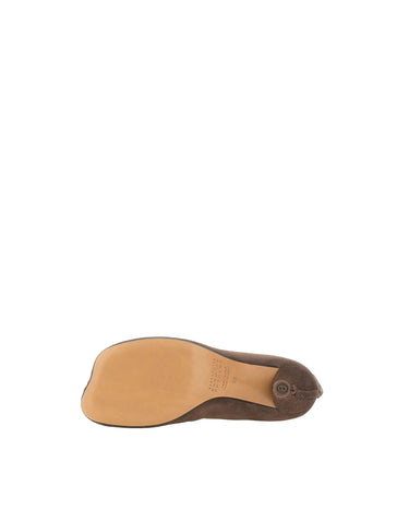 Stivali in suede con punta Anatomic S59WW0123 P6385T2154 MM6 MAISON MARGIELA 