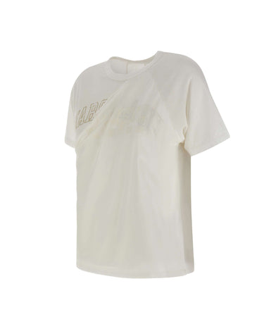 T-shirt con pannello frontale S62GD0224 M20048101 MM6 MAISON MARGIELA 