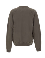 MM6 MAISON MARGIELA Felpa con dettaglio trompe l'oeil GREY Donna 