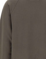 MM6 MAISON MARGIELA Felpa con dettaglio trompe l'oeil GREY Donna 