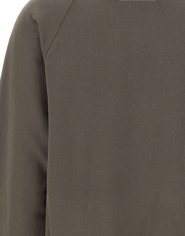 MM6 MAISON MARGIELA Felpa con dettaglio trompe l'oeil GREY Donna 