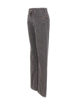 MM6 MAISON MARGIELA Jeans effetto macchiato GREY Donna 