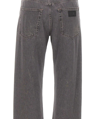 MM6 MAISON MARGIELA Jeans effetto macchiato GREY Donna 