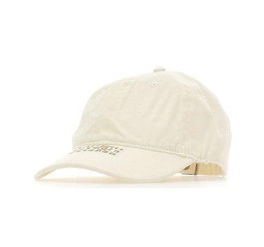 MM6 MAISON MARGIELA Cappello da baseball in cotone WHITE Donna 