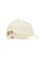 MM6 MAISON MARGIELA Cappello da baseball in cotone WHITE Donna 