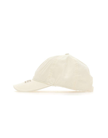 MM6 MAISON MARGIELA Cappello da baseball in cotone WHITE Donna 