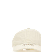 MM6 MAISON MARGIELA Cappello da baseball in cotone WHITE Donna 