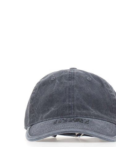 MM6 MAISON MARGIELA Cappello da baseball in cotone BLUE Donna 