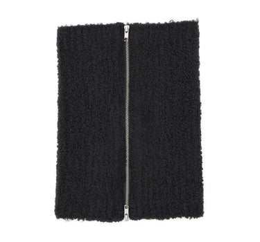 MM6 MAISON MARGIELA Scaldacollo con zip BLACK Donna 