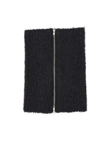 MM6 MAISON MARGIELA Scaldacollo con zip BLACK Donna 