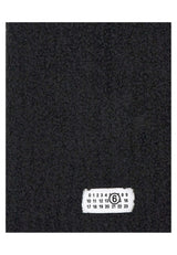 MM6 MAISON MARGIELA Scaldacollo con zip BLACK Donna 