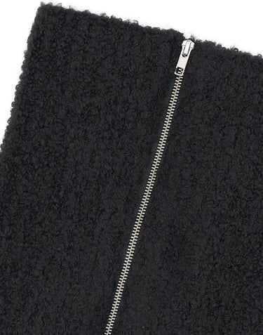 MM6 MAISON MARGIELA Scaldacollo con zip BLACK Donna 