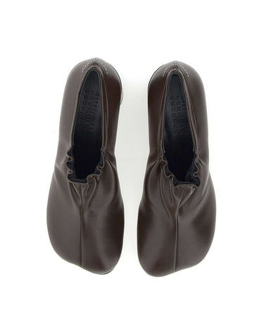 MM6 MAISON MARGIELA Décolleté elasticizzate"Anatomic" BROWN Donna 