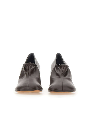 MM6 MAISON MARGIELA Décolleté elasticizzate"Anatomic" BROWN Donna 