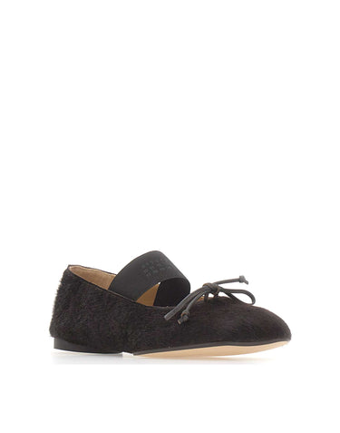 MM6 MAISON MARGIELA Ballerine "Anatomic" BROWN Donna 