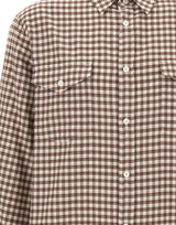 "Checkered flannel shirt" SH0DT0047 M36011001F MM6 MAISON MARGIELA 