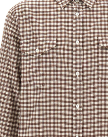 "Checkered flannel shirt" SH0DT0047 M36011001F MM6 MAISON MARGIELA 