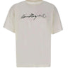 MM6 MAISON MARGIELA T-shirt con firma Margiela WHITE Uomo 