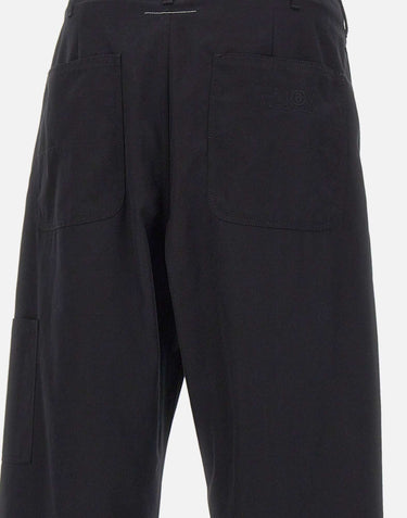 Pantaloni in twill di cotone SH0KA0046 M36019900 MM6 MAISON MARGIELA 