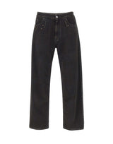 MM6 MAISON MARGIELA Jeans a gamba dritta BLACK Uomo 