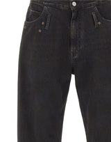 MM6 MAISON MARGIELA Jeans a gamba dritta BLACK Uomo 