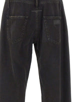 MM6 MAISON MARGIELA Jeans a gamba dritta BLACK Uomo 