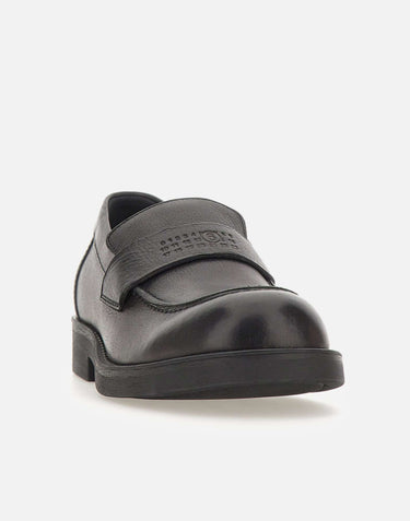 MM6 MAISON MARGIELA Mocassini biker da città BLACK Uomo 