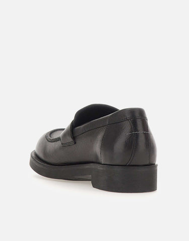 MM6 MAISON MARGIELA Mocassini biker da città BLACK Uomo 