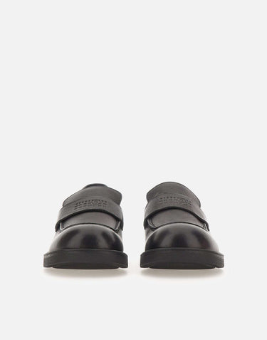 MM6 MAISON MARGIELA Mocassini biker da città BLACK Uomo 