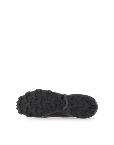 MM6 MAISON MARGIELA Sneakers "Crossderby" BLACK Uomo 