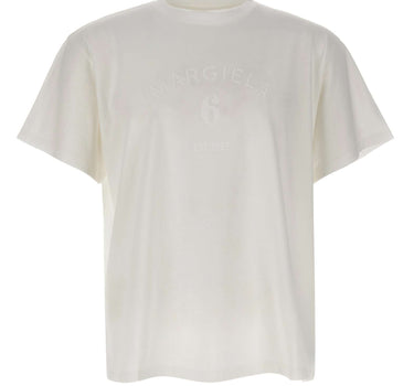 MM6 MAISON MARGIELA T-shirt con logo WHITE Uomo 