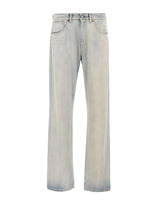 MM6 MAISON MARGIELA Jeans a gamba dritta Light Blue Uomo 