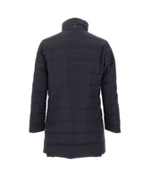 MONTECORE Parka trapuntato in lana BLUE Uomo 