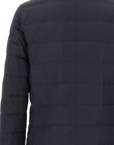 MONTECORE Parka trapuntato in lana BLUE Uomo 