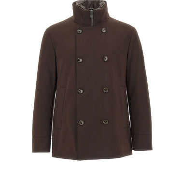 MONTECORE Parka doppiopetto BROWN Uomo 