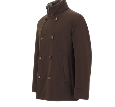 MONTECORE Parka doppiopetto BROWN Uomo 