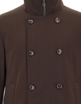 MONTECORE Parka doppiopetto BROWN Uomo 