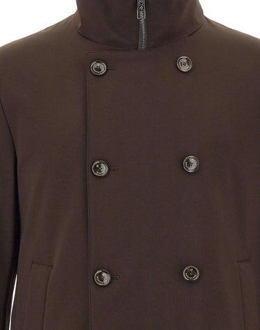 MONTECORE Parka doppiopetto BROWN Uomo 