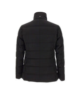 MONTECORE Piumino doppiopetto in lana BLACK Uomo 