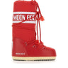 MOON BOOT Stivali "Icon nylon" RED Donna 