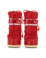 MOON BOOT Stivali "Icon nylon" RED Donna 
